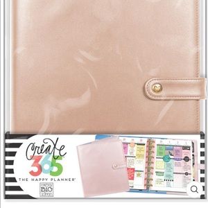 The Happy Planner Deluxe Cover Rose Gold-Classic
